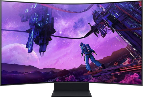 Monitor Gamer Samsung con pantalla de 55" 165Hz 220V y resolución 4K