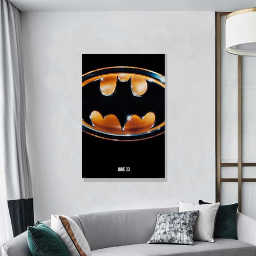 Cuadro Moderno 40x60 Pelicula Poster Batman 1989