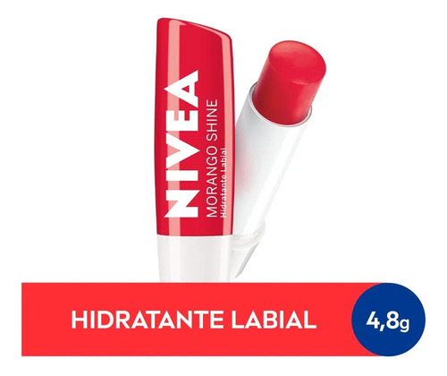 Kit Hidratante Labial Nivea Hidra Color Morango Nude Cereja