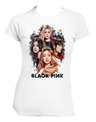 Playeras Blackpink Grupos Musicales Diseño 10 Beloma