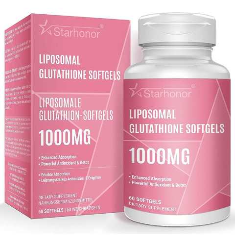 Glutatión Liposomal 1000 Mg Starhonor 60 Capsulas Blandas