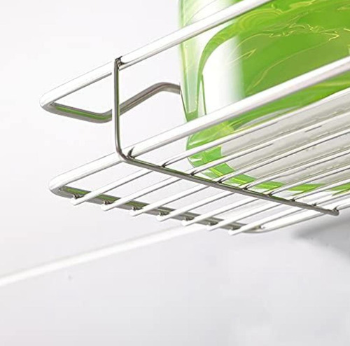 Organizador Srz Premium Adhesivo Acero Inoxidable 35cm