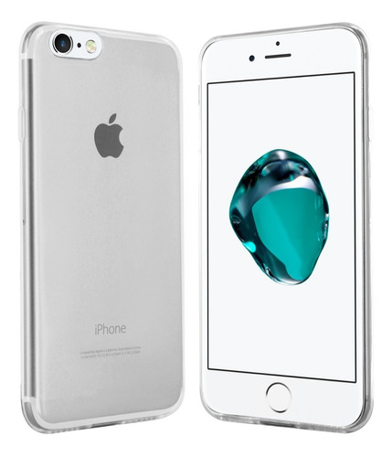 iPhone 8 Kit Protector Funda Ultra Delgada + Vidrio Templado