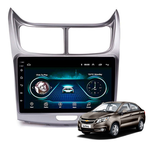 Autoradio Android Con Consola Chevrolet Sail 2009 2015