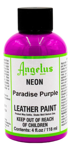 Pintura Acrílica Angelus 4 Oz ( 1 Pieza ) Color Paradise Purple