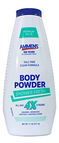 Polvo Medicado Ammens Shower Fresh 11 Oz (pack De 3)