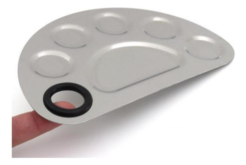 3 Paleta De Mistura De Maquiagem, Ferramenta De Nail Art