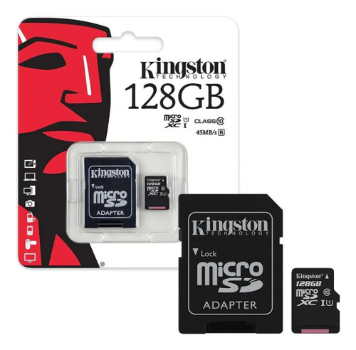 Tarjeta De Memoria Kingston Canvas Sdcs2/128gb Canvas Selec