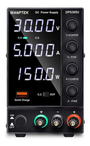 Imagem 1 de 2 de Fonte Ajustável Regulador Tensão 30v 5a 150w Usb Dps305u