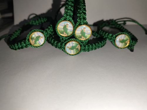 Pulseras De San Judas Tadeo Contiene 5 Pulseras