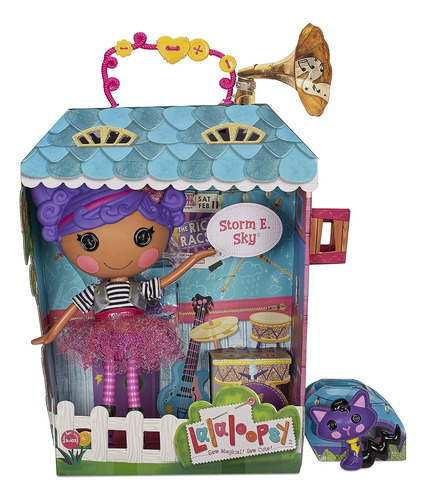 Muñeca Lalaloopsy Storm E. Sky Con Gatito