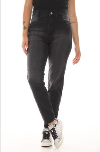 Jean Skinny Arce Jean Chupin Negro Octane Jeans