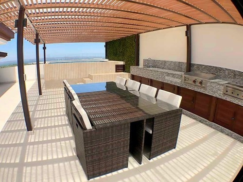 Imagen 13 de 14 de Cad La Isla Java D Ph. Roof Garden, Alberca, Jacuzzi Techado