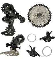 Comprar Kit Transmissão Bike Mtb Absolute A7 2 X 10v Com Cassete 20v