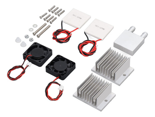 Sistema Refrigeracion Enfriador Semiconductor Dc 12v Bloque