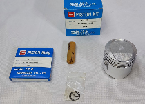 Kit De Piston Honda Xl-125 Medidas Std 0.50 1.00 Tkr