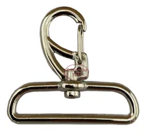 Comprar 10un Mosquetão 40mm Niquelado Fecho Gancho Bolsas Mochilas