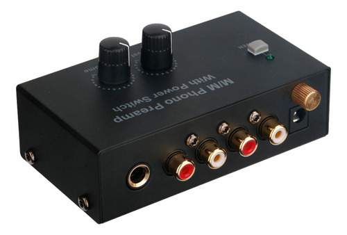 Preamplificador De Tocadiscos Phono Para Reproductor De