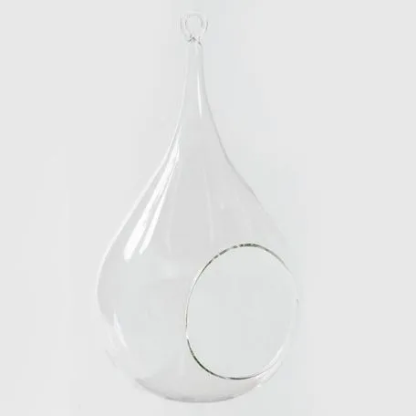 Portavelas Porta Vela Colgante Importado Vidrio Elegancia