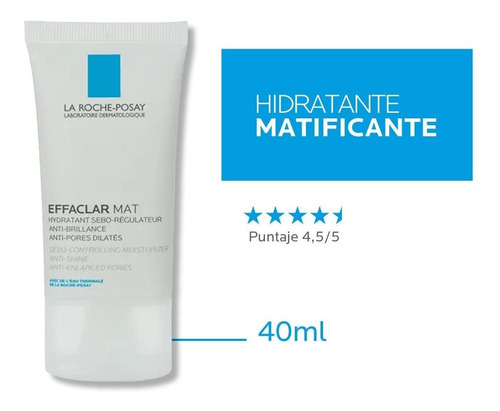 Tratamiento Hidratante Reduce Poros Matificante Effaclar Mat