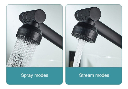 Grifo Monomando Para Baño Movimiento Giratorio 360 Grados