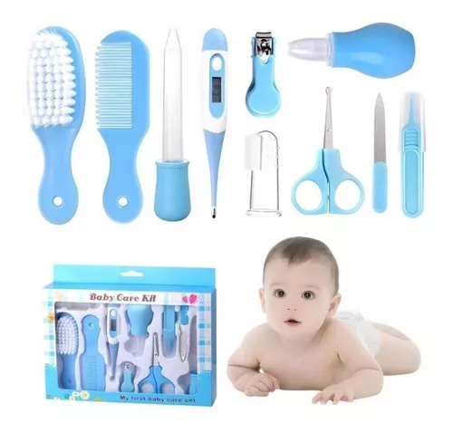 Set Kit Estuche Aseo Bebe Cirugía Bebe 6 piezas Niño o Niña - La Tiendita  del Bebé