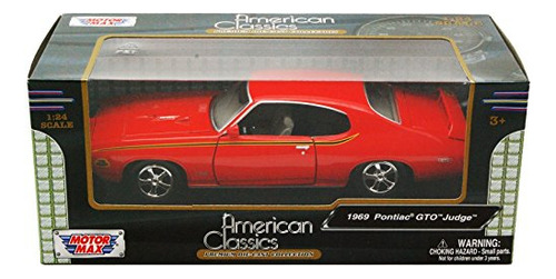 Coche De Modelo Pontiac Gto Judge Na Motormax_170823000001ve