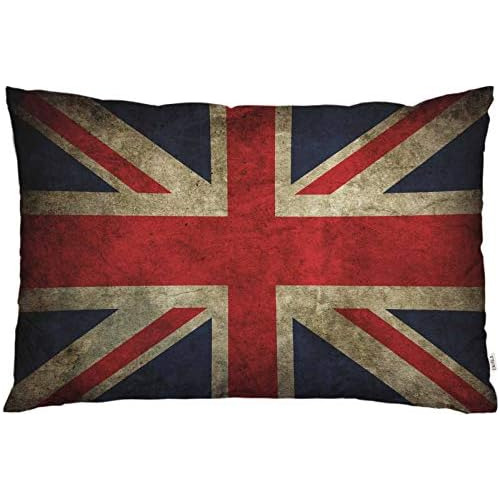 Funda De Cojín Diseño De Bandera Del Reino Unido Esti...