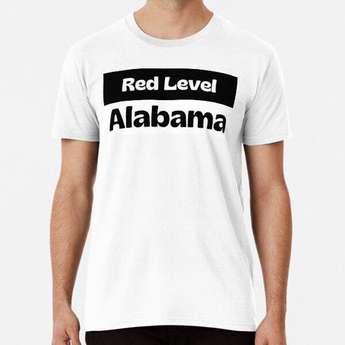Remera Red Level Alabama Us Algodon Premium 