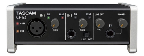 Interfaz de audio Tascam Lineup US-1x2 100V/240V