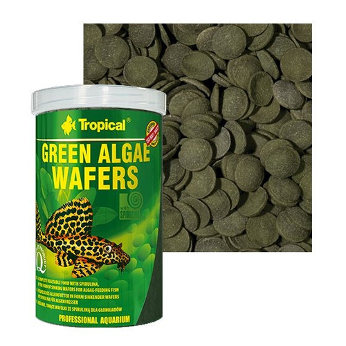 Ração Para Peixes Green Algae Wafers Tropical (45g)