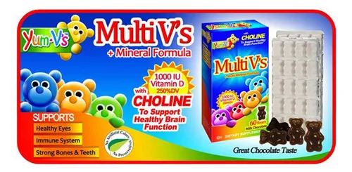 Complemento Alimenticio Dulce Probiotics Multi-v Plus Chocol