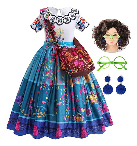 Mirabel Isabella Dress Halloween Costume Cosplay Outfit Girl