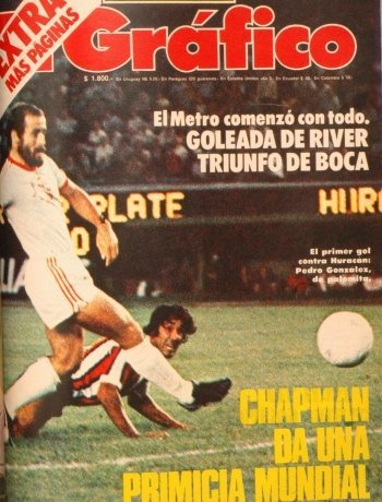 El Grafico 3100 River 5 Huracan 2 Cesar Luis Menotti