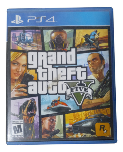 Grand Theft Auto V Standard Edition Ps4 Físico