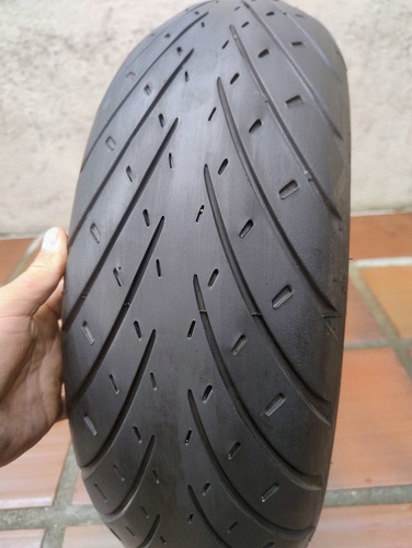 Par Pneus Moto 120/70-17 + 180/55-17 Metzeler Roadtec 01 (Usado)