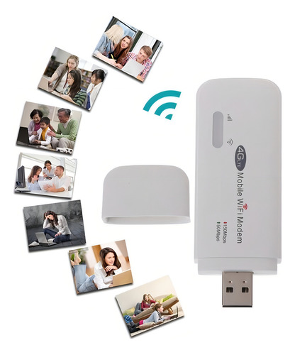 Router Wifi 4g Lte Con Módem Usb 150mbps