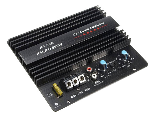 Amplificador De Potencia De Audio Para Coche De 600 W, Subwo