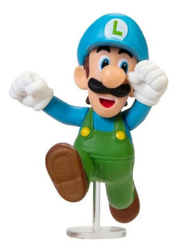 Super Mario Bros Luigi Gelido  Muñeco Figura Videojuego