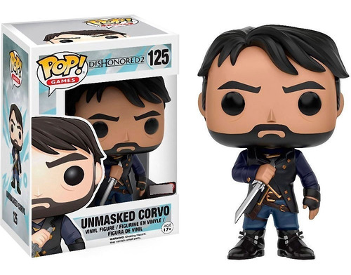 Funko Pop Dishonored 2 Unmasked Corvo Gamestop