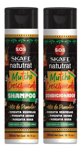  Shampoo E Condicionador Skafe Natutrat 2 Em 1 300g - Mix Pim