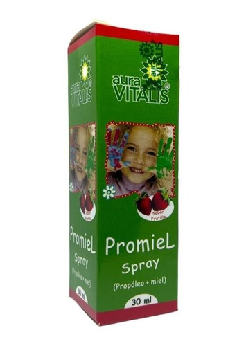 Promiel Niños Propoleo + Miel Spray Sabor Frutilla 30ml