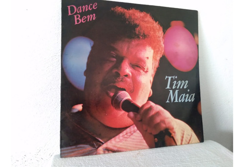 Lp Tim Maia - Dance Bem - Excelente - Com Encarte