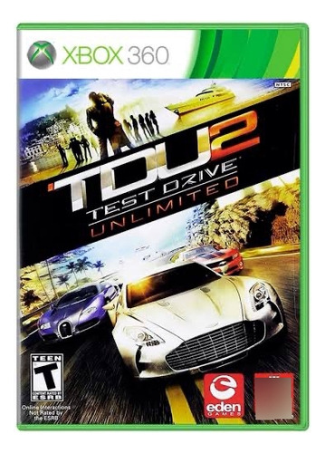 Tdu Test Drive Unlimited 2 Xbox 360 Original (Usado)