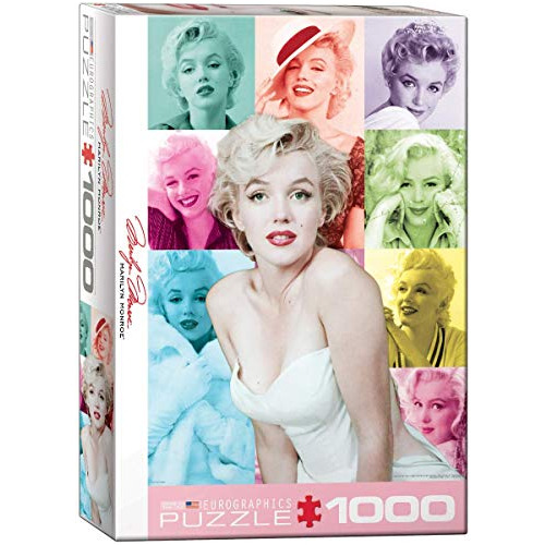 Marilyn Monroe Retrato Color (1000 Piezas) Rompecabezas...