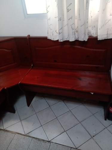 Mueble Esquinero Madera Asiento .rinconero Cocina Comedor (Usado)