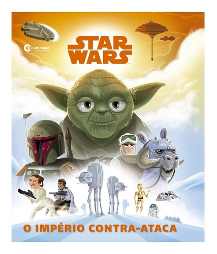 Culturama Livro Star Wars O Imperio Contra Ataca Ilustrado