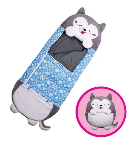 Bolsa De Dormir Almohada Infantil Sleeping Acolchado 1.70cm