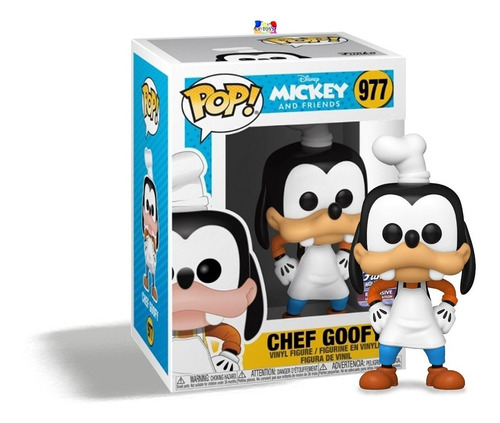 Goofy Chef Gorro Perro Funko Pop Exclusivo Disney Cf