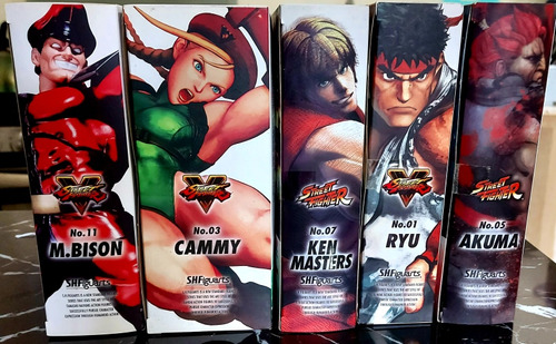 Colección Street Fighter Sh Figuarts 